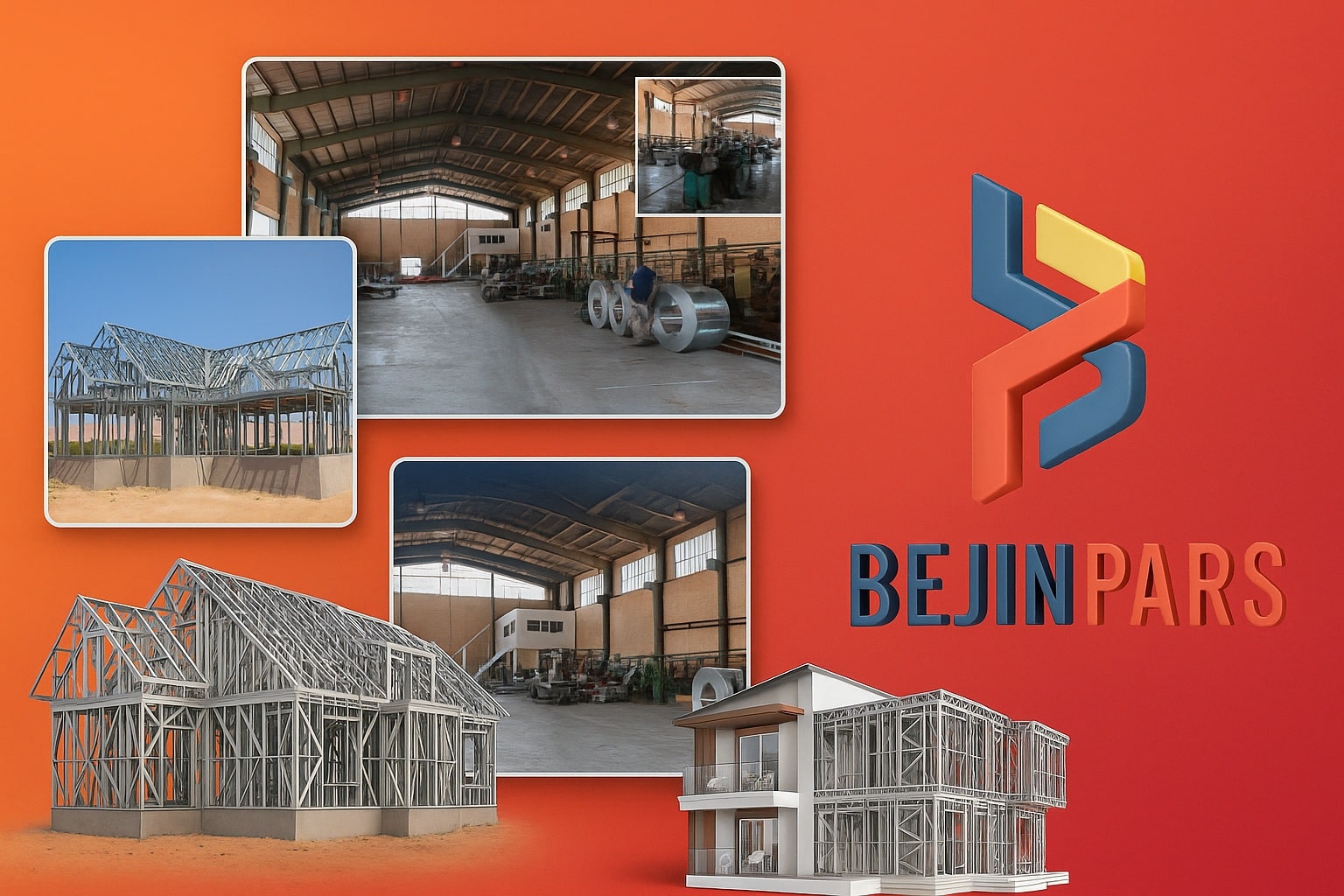 هدف بجین پارس ترویج و توسعه ساخت و ساز ایمن و پایدار | ال اس اف | تولید ال اس اف | سازه Lsf | وال پست | ساختمان پیش ساخته lsf | استاد و رانر | پروفیل ال اس اف | قیمت ال اس اف | کارخانه Lsf ال اس اف Light Steel Frame